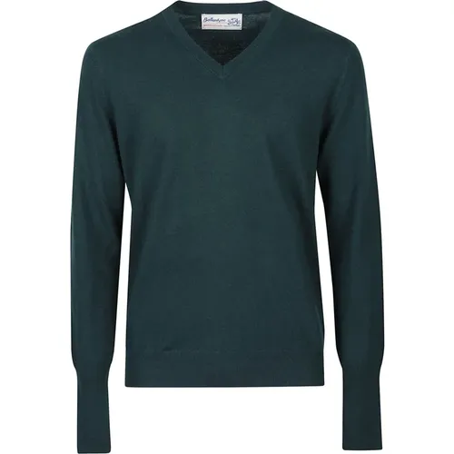 Klassischer V-Ausschnitt Pullover , Herren, Größe: 3XL - Ballantyne - Modalova