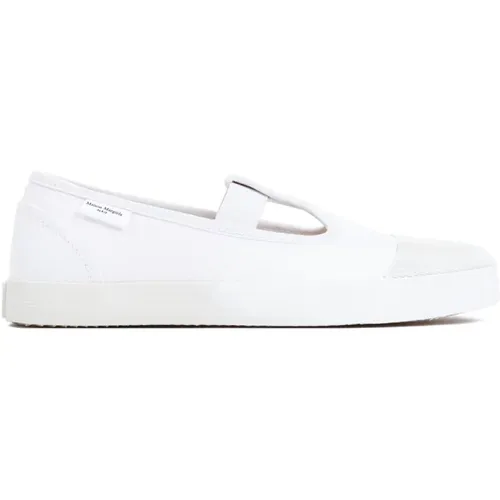 Weiße Mary Jane Tabi Schuhe , Damen, Größe: 36 EU - Maison Margiela - Modalova