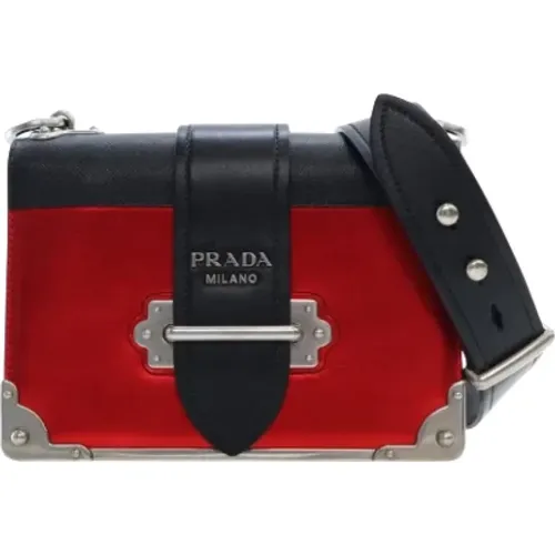 Pre-owned Leather prada-bags , female, Sizes: ONE SIZE - Prada Vintage - Modalova