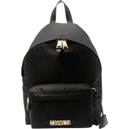 Stylish Women`s Backpack , female, Sizes: ONE SIZE - Moschino - Modalova