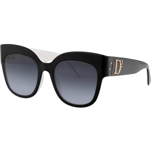 Stylische Sonnenbrille D2 0097/S , Damen, Größe: 53 MM - Dsquared2 - Modalova