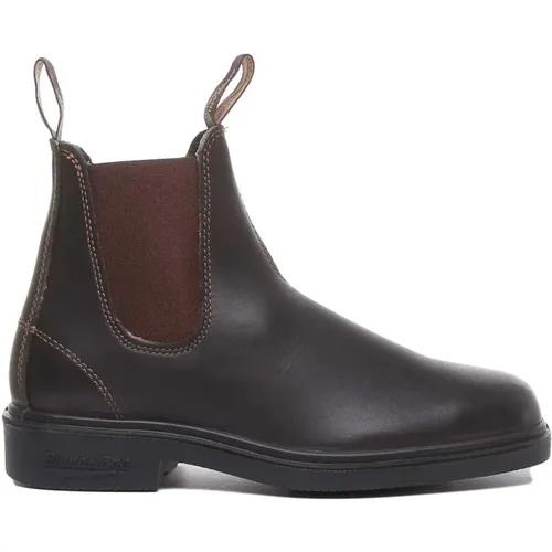 Chelsea Boots in Dark , male, Sizes: 8 1/2 UK, 8 UK, 10 UK - Blundstone - Modalova