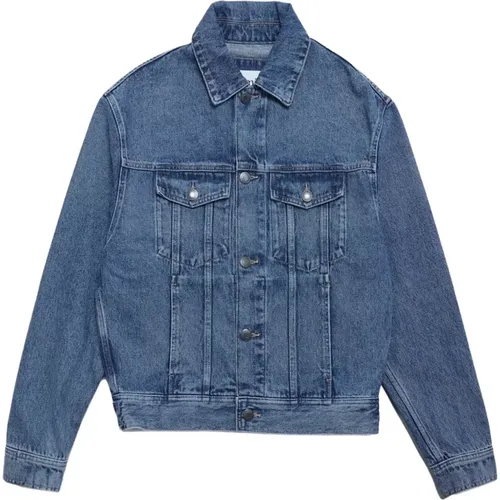 Denim Jackets , male, Sizes: M - Ami Paris - Modalova