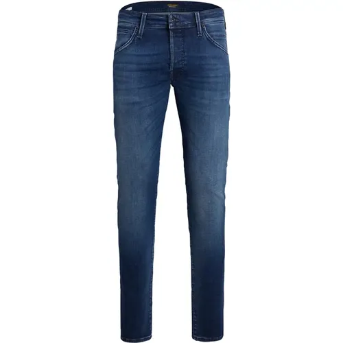 Jack Jones Jeans Glenn Fox 5-Pocket-Style Slim Fit , Herren, Größe: W34 L36 - jack & jones - Modalova