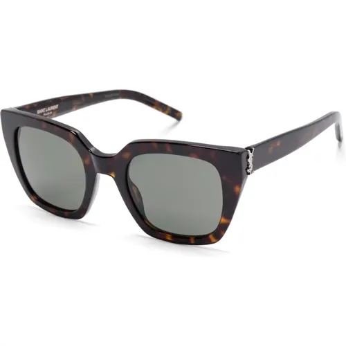 SL M143 002 Sunglasses , female, Sizes: 51 MM - Saint Laurent - Modalova