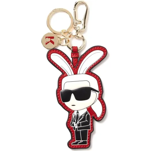 Chinese New Year Rabbit Key Chain , female, Sizes: ONE SIZE - Karl Lagerfeld - Modalova