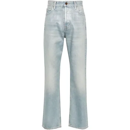 Clear Straight Leg Denim Jeans , male, Sizes: W32, W34, W29, W30, W33, W31 - Haikure - Modalova