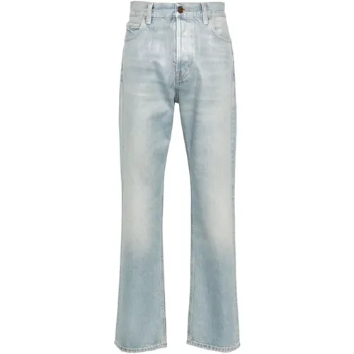 Clear Straight Leg Denim Jeans , male, Sizes: W33, W31 - Haikure - Modalova