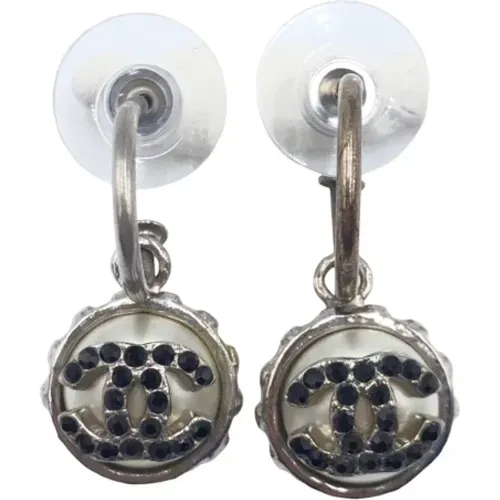 Pre-owned Metal earrings , female, Sizes: ONE SIZE - Chanel Vintage - Modalova