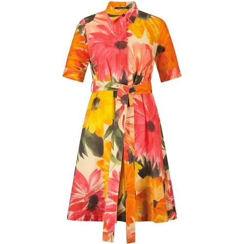 Light Cotton Summer Dress , female, Sizes: L, M - Hannes Roether - Modalova