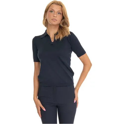 Klassisches Polo Shirt für Herren , Damen, Größe: XL - Max Mara Weekend - Modalova