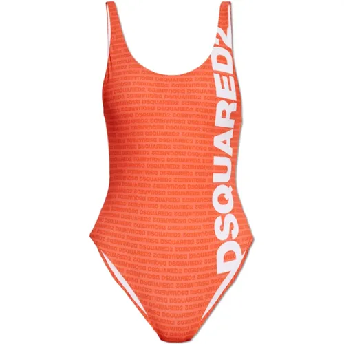 Badeanzug , Damen, Größe: 2XS - Dsquared2 - Modalova