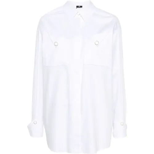 Stylish Shirt , female, Sizes: M, XS, L - Elisabetta Franchi - Modalova