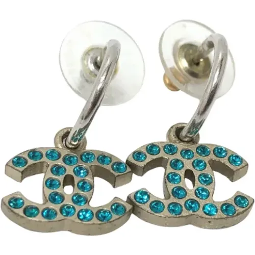 Pre-owned Metal earrings , female, Sizes: ONE SIZE - Chanel Vintage - Modalova