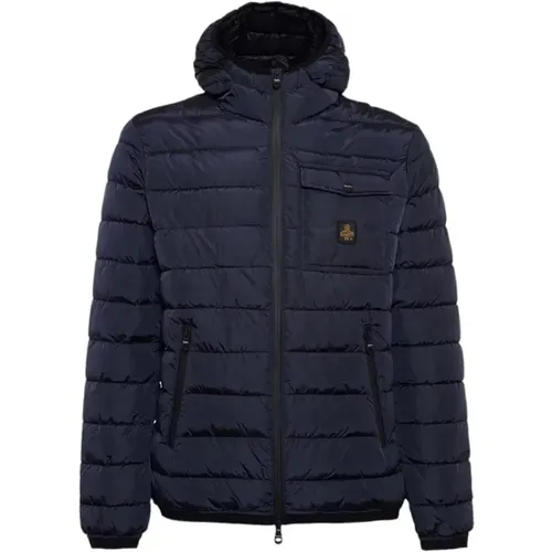 Water-Resistant Nylon Jacket , male, Sizes: XL - RefrigiWear - Modalova