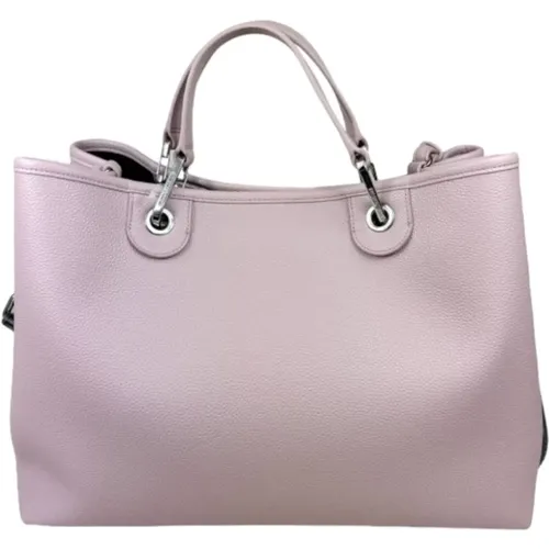 Stylish Leather Bag , female, Sizes: ONE SIZE - Emporio Armani - Modalova