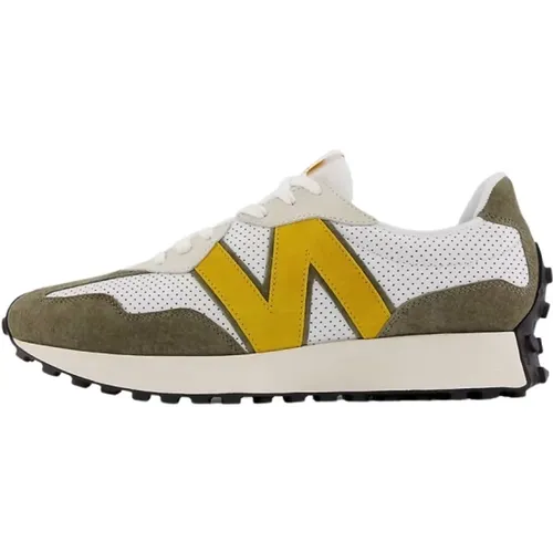 Leder Gymnastikschuhe , Herren, Größe: 42 1/2 EU - New Balance - Modalova