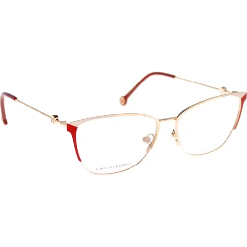 Originale Brille mit 3-jähriger Garantie , Damen, Größe: 57 MM - Carolina Herrera - Modalova