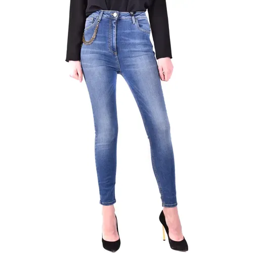 Women's Clothing Jeans Ss20 , female, Sizes: W28 - Elisabetta Franchi - Modalova