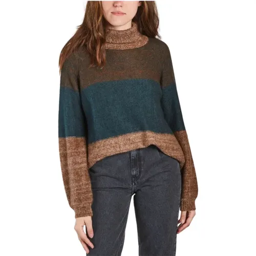 Pyro turtleneck sweater , female, Sizes: S - Diega - Modalova