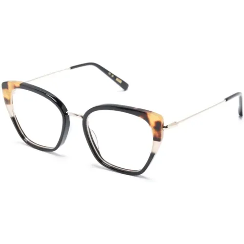 Schwarze Optische Brille für den Alltag , Damen, Größe: 51 MM - Kaleos - Modalova