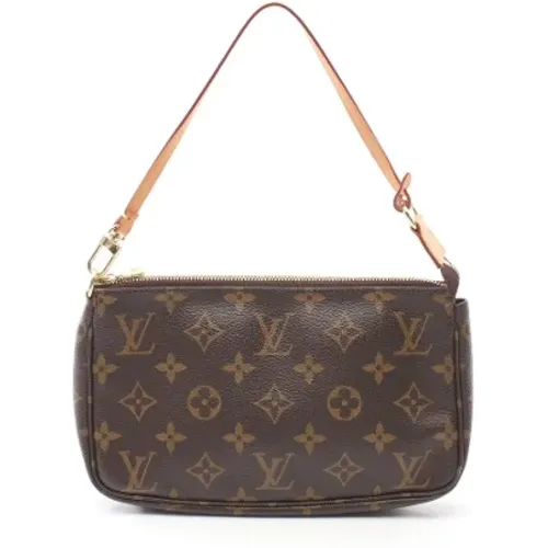 Pre-owned Leather louis-vuitton-bags , female, Sizes: ONE SIZE - Louis Vuitton Vintage - Modalova