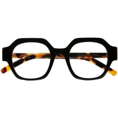 Oversized Square Eyeglasses with Pronounced Front Design , male, Sizes: ONE SIZE - Kaleos - Modalova