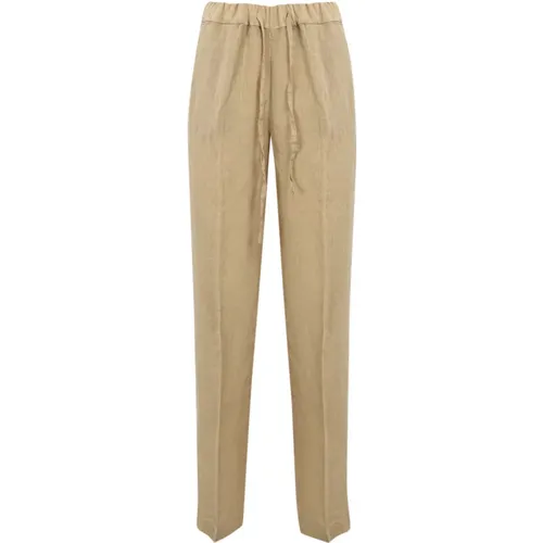 Straight Trousers , female, Sizes: W28, W29, W26, W25, W30, W27 - Re-Hash - Modalova