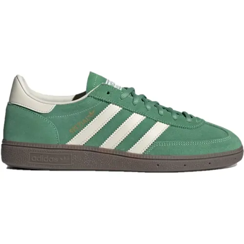 Vintage Handball Spezial Sneakers Grün/Weiß , Herren, Größe: 48 2/3 EU - adidas Originals - Modalova