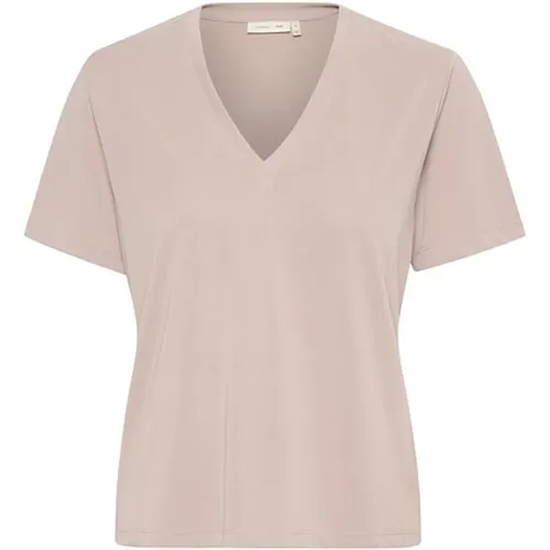 Klassisches V-Ausschnitt Clay Top , Damen, Größe: 2XL - InWear - Modalova