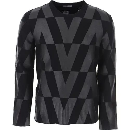 Cozy Wool Sweatshirt , male, Sizes: M, L - Valentino - Modalova