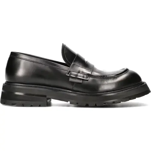 Leather Loafers with Rubber Sole , male, Sizes: 7 UK, 6 UK - Premiata - Modalova