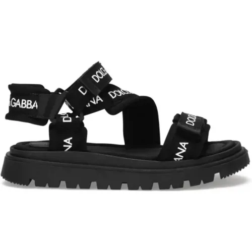 Stilvolle Schwarze und Weiße Schuhe - Dolce & Gabbana - Modalova