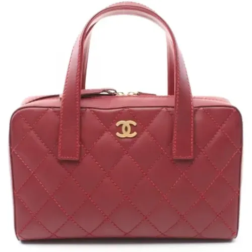 Pre-owned Leather chanel-bags , female, Sizes: ONE SIZE - Chanel Vintage - Modalova