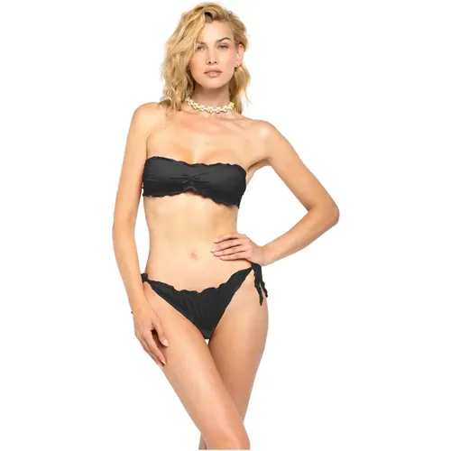 Farbaustausch Bandeau Bikini Set , Damen, Größe: M/L - 4Giveness - Modalova
