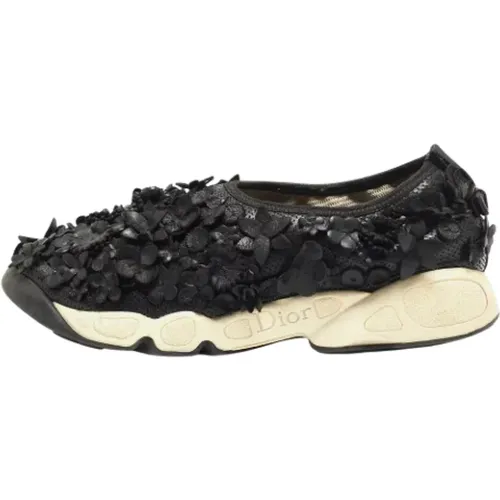 Pre-owned Leather sneakers , female, Sizes: 4 UK - Dior Vintage - Modalova