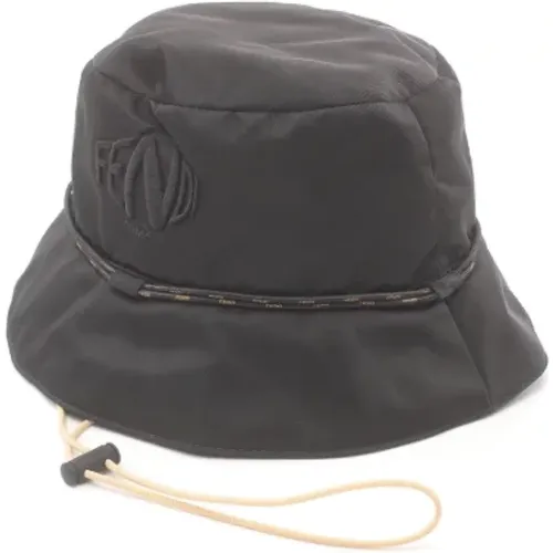 Pre-owned Nylon hats , female, Sizes: ONE SIZE - Fendi Vintage - Modalova