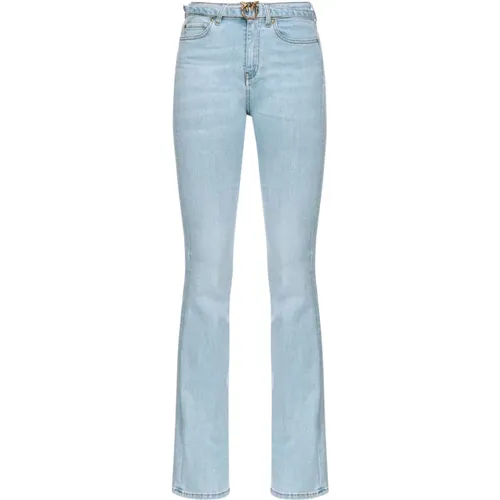 Boot-cut Jeans für Frauen , Damen, Größe: W27 - pinko - Modalova