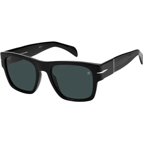 Bold Sunglasses in /Dark Blue , male, Sizes: 52 MM - Eyewear by David Beckham - Modalova