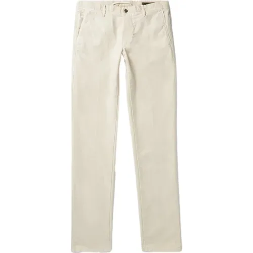 Italian Style Cotton Slacks , male, Sizes: W34, W36, W32, W33, W35 - Incotex - Modalova