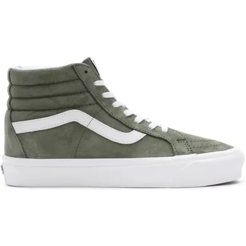 High Top Pig Suede Sneakers , male, Sizes: 8 UK, 8 1/2 UK, 11 UK, 10 1/2 UK, 2 1/2 UK, 9 UK, 6 UK, 7 UK, 3 UK, 10 UK, 2 UK, 6 1/2 UK, 12 UK - Vans - Modalova