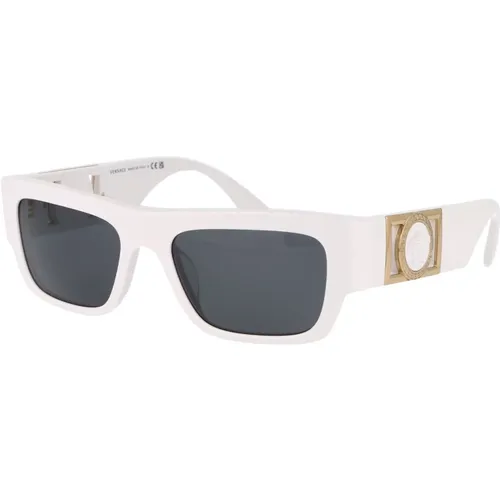 Stylish Sunglasses with Model 0Ve4416U , male, Sizes: 53 MM - Versace - Modalova