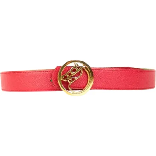 Pre-owned Canvas belts , female, Sizes: ONE SIZE - Hermès Vintage - Modalova