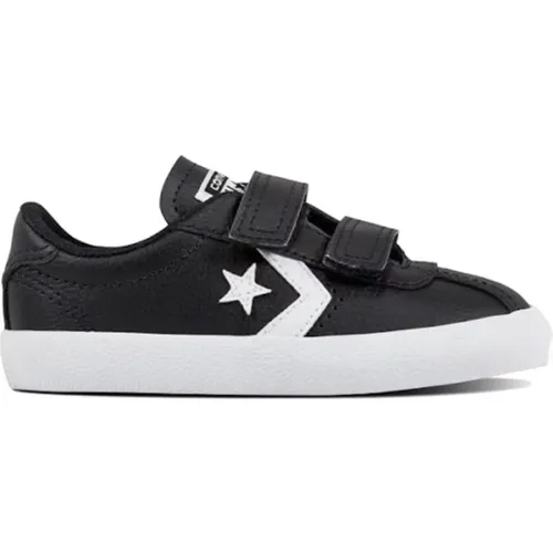 Retro Leder Sneakers Schwarz - Converse - Modalova