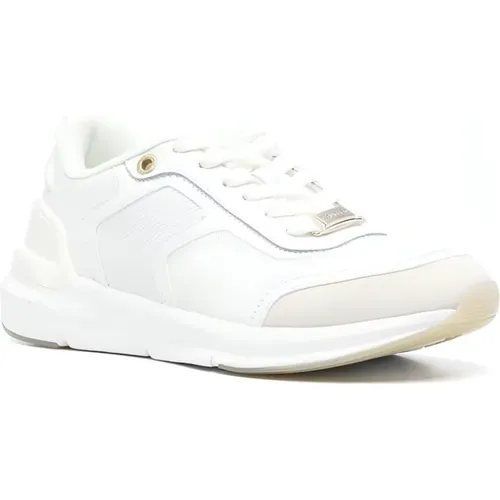 Damen Sneakers aus Polyester , Damen, Größe: 36 EU - Calvin Klein - Modalova