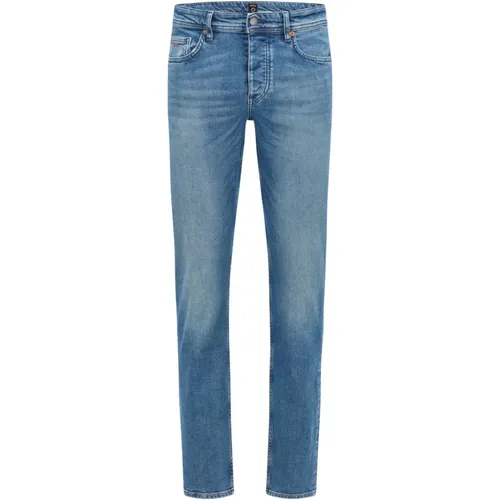 Schmal geschnittene Jeans , Herren, Größe: W33 L32 - Hugo Boss - Modalova