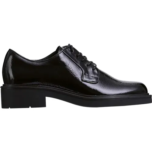 Elegante Lackleder Flache Schuhe , Damen, Größe: 36 1/2 EU - Högl - Modalova