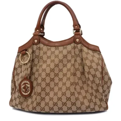 Pre-owned Canvas gucci-bags , female, Sizes: ONE SIZE - Gucci Vintage - Modalova