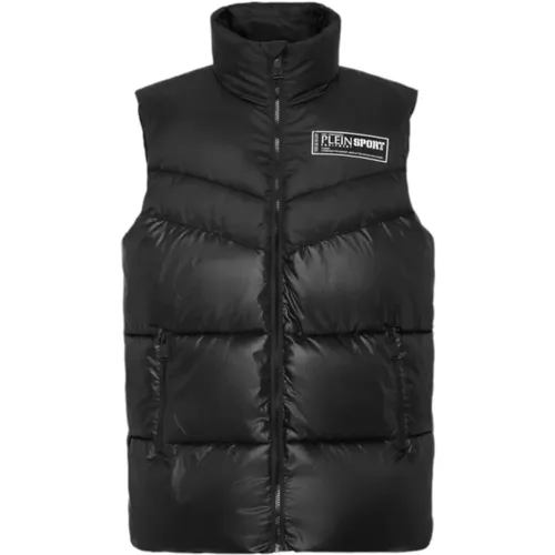 Sleeveless Sporty Vest , male, Sizes: S, XL, L, M - Plein Sport - Modalova