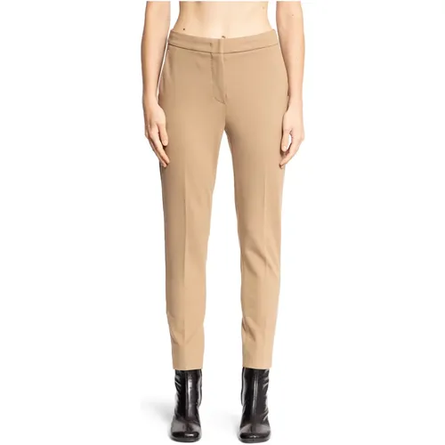 Jersey Cropped Pants with Side Pockets , female, Sizes: XS, 2XS - Max Mara - Modalova